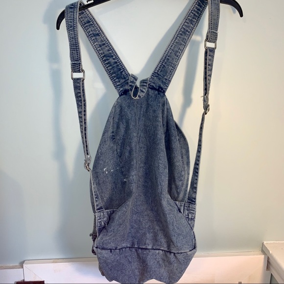 denim backpack primark